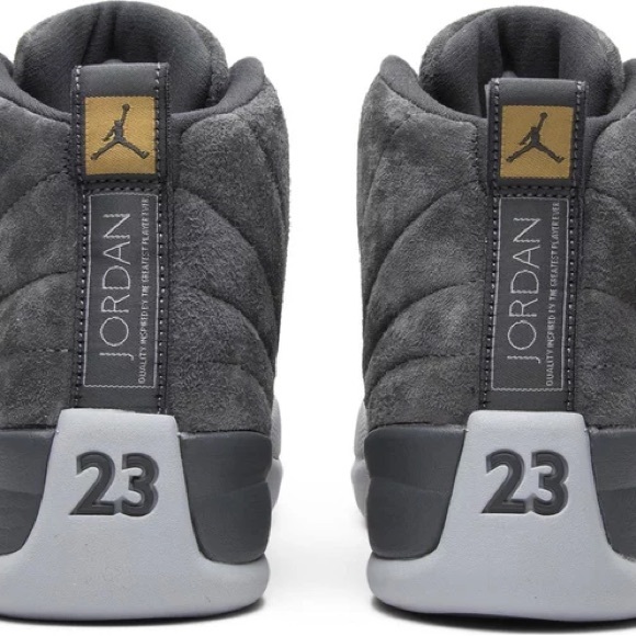 Grey RETRO Jordan 12’s - Picture 5 of 9